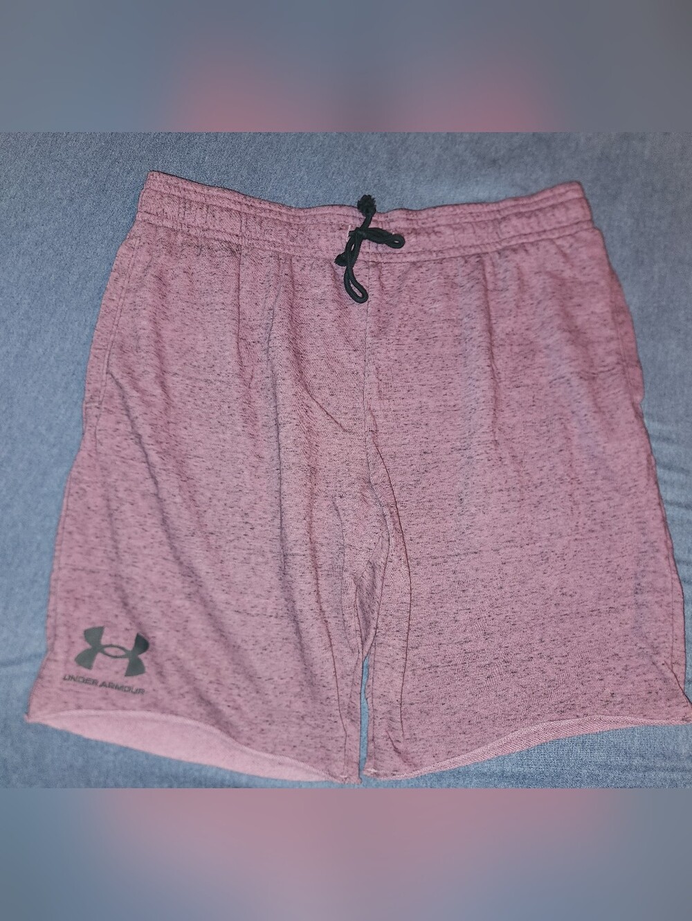 Under Armour Men’s Pink Heathered Athletic Shorts